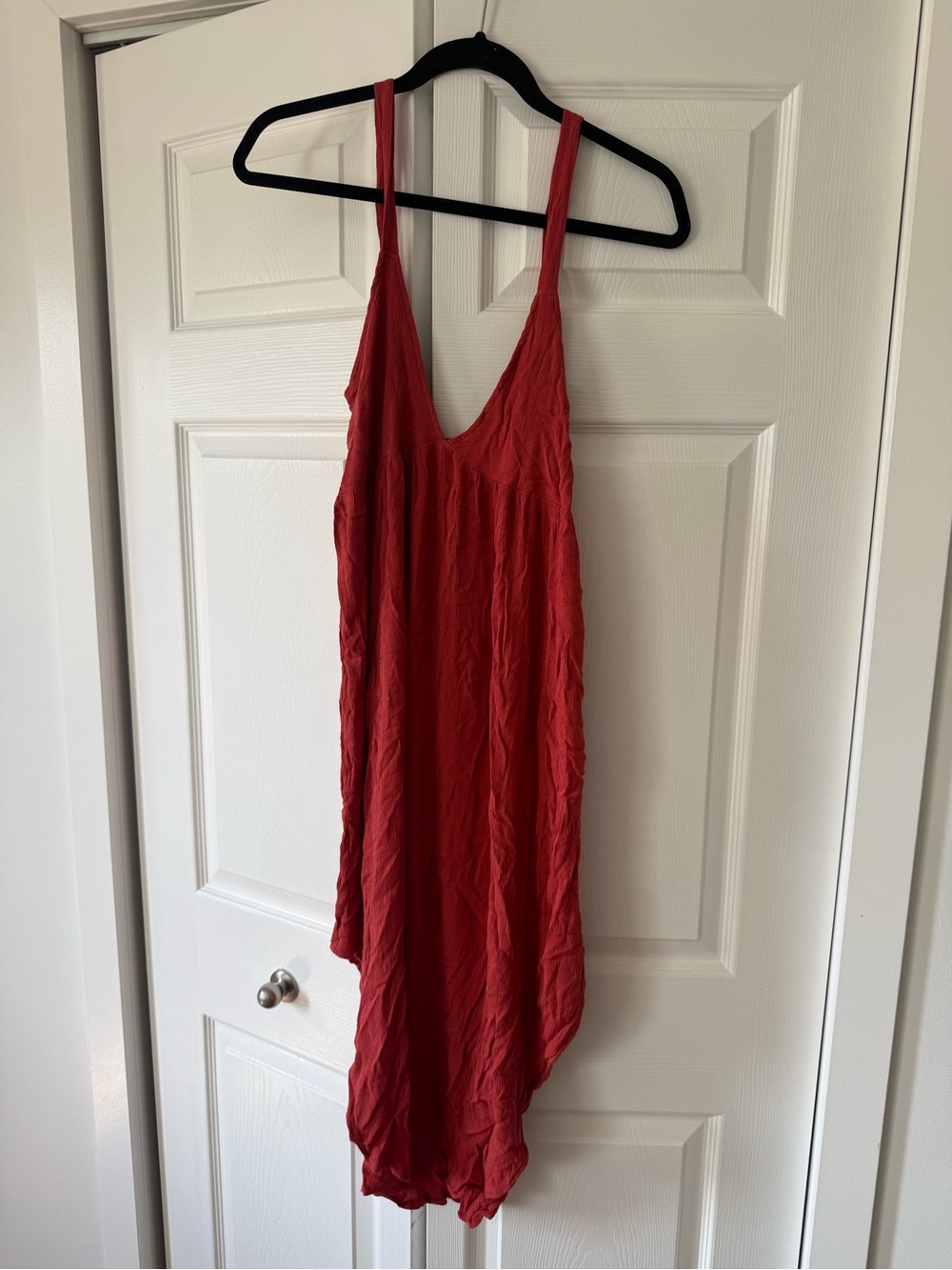 Rust orange dresss